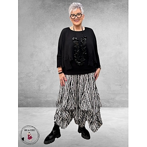 AKH Ballonrok Sakura Zwart/Wit